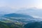 Himalayas Range and Pokhara Valley from Sarangkot Hill