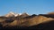 Himalyan mountains as seen from Leh, Ladakh, India, Asia