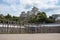 Himeji castle entrance view