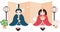 Hina Matsuri Japanese Girls Festival celebration card