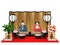 `Hina Ningyou` Japanese traditional dolls for girls.