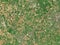 Hinckley and Bosworth, England - Great Britain. Low-res satellit