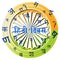 Hindi diwas  is the hindi  meaning Of Hindi Day.vector illustration