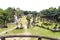 Hindu and Buddhist statue in Xieng Khuan temple buddha park , V