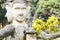 Hindu and Buddhist statue in Xieng Khuan temple buddha park , V