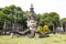 Hindu and Buddhist statue in Xieng Khuan temple buddha park , V