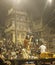 Hindu Ceremony on the Ghats at Night