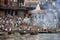 Hindu Cremation Ghats - Varanasi - India