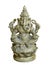 Hindu Deity Ganesha statue.Isolated.