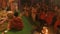 Hindu devotees praying to Goddess Durga, Durga Puja festival