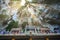 Hindu divinity on the roof of Hindu temple in Batu Caves