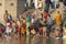 Hindu Ghats on the Holy River Ganges - Varanasi - India