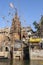 Hindu Ghats on the Holy River Ganges - Varanasi - India