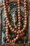 Hindu God - Ganesha with rudraksha rosary.