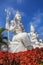 Hindu god and goddess lord Shiva and Parvathi statues on Kailasagiri hill
