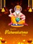 Hindu God Vishwakarma, an architect, and divine engineer of universe building the World