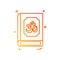 Hindu Holy book icon design vector