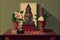 Hindu home altar.