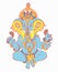 hindu lord ganesha ornate sketch drawing, tattoo, yoga, spirituality symbol