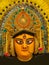 Hindu Mask Vertical Closeup