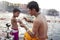 Hindu Priests at Kumbh Mela