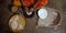 Hindu religious women making gujhiya during swing festival season in India