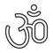 Hindu symbol icon