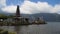 Hindu temple on the island of Bali. Pura Ulun Danu Bratan.