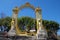 Hindu temple on the Menjangan island in Indonesia