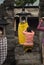 Hindu Worshipers Bring Offerings to a Temple in Bali, Indonesia.