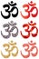 Hinduism symbol set