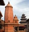 Hinduist temples in Bhaktapur, Kathmandu valey, Nepal.