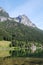 Hintersee lake in Ramsau, Berchtesgaden, Germany