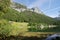 Hintersee lake in Ramsau, Berchtesgaden, Germany