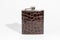 Hip flask on white