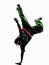 Hip hop acrobatic break dancer breakdancing young man handstand