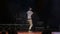 Hip Hop dancer dances on stage