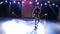 Hip Hop dancer dances on stage