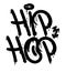 Hip hop graffiti tag