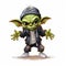 Hip Hop Yoda: A Playful Cartoon With Dreamlike Fantasy Creatures