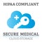 HIPAA Compliance Icon Graphic