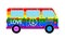 Hippie minibus