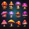 hippie mushroom magic ai generated