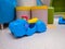 Hippo and animal toys, Made of Plastic, indoor colorful.