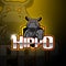 Hippo esport mascot logo design