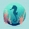 Hippocampus or Seahorses, is a species of fish in the Syngnathidae family.