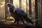 Hippogriff creative illustration. AI generated