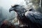 Hippogriff creative illustration. AI generated