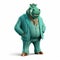 Hippomaniacs: An Animated Movie With A Stylish Blue-green Hippo