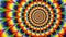 Hippy Tie Dyed Radial Pattern Animation Background